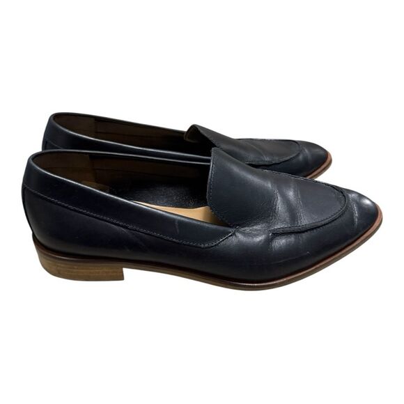 Everlane The Modern Loafer Flats Black Leather Shoes Size 9.5 Made in Italy - Picture 2 of 14